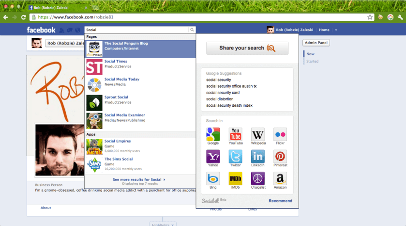 Sociabell Robzie Facebook