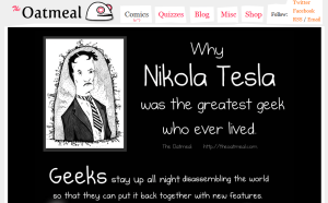 Nikola Tesla the original geek